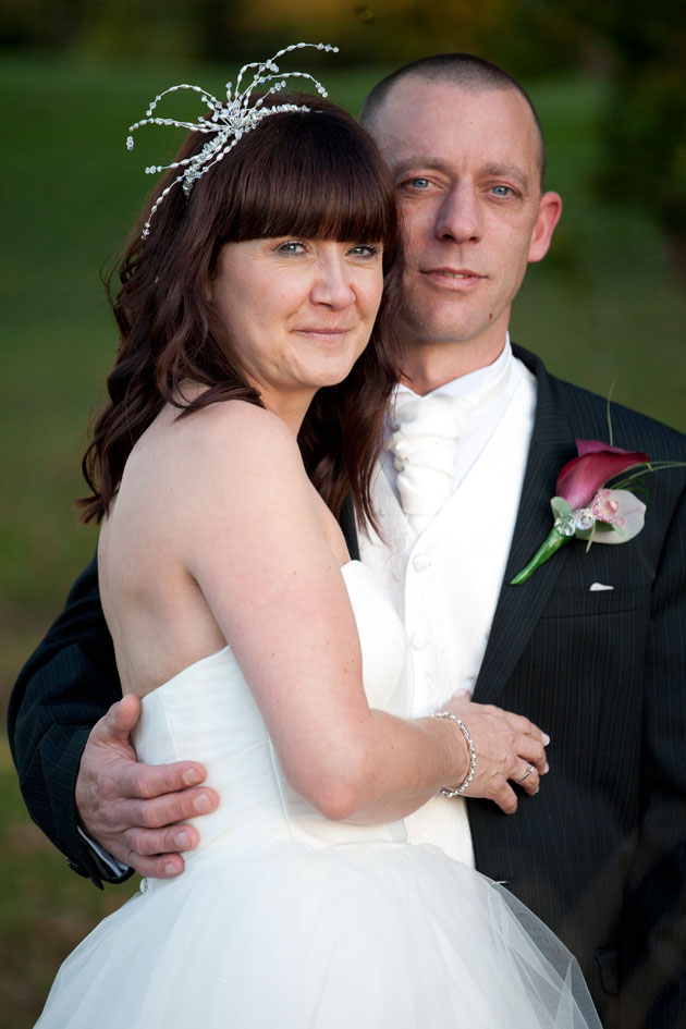groom with bride colne valley golf club