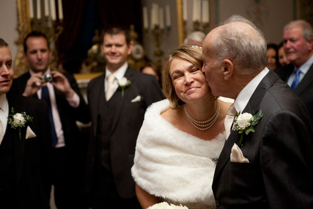 bride and father hylands house essex