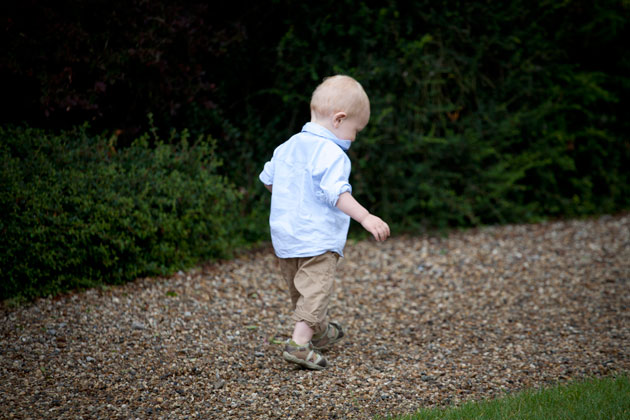 child at blake hall wedding