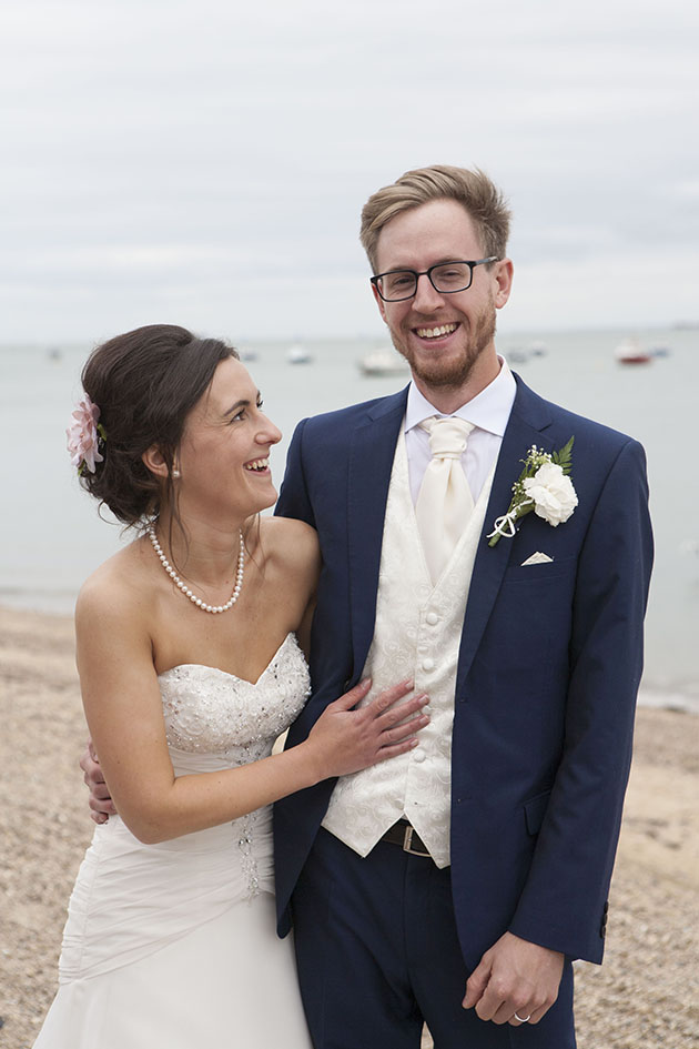 Bride Groom On Beach