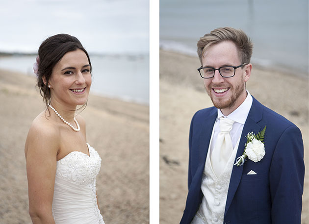 Bride Groom Southend Beach