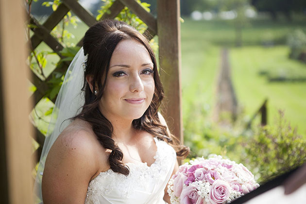 Bride Portrait Spains Hall