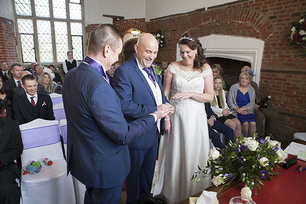 Leez Priory Wedding Ceremony 04 056