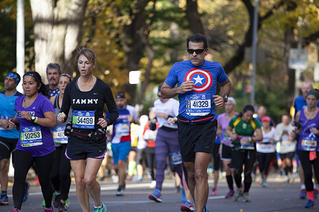 NYC 2016 marathon runner