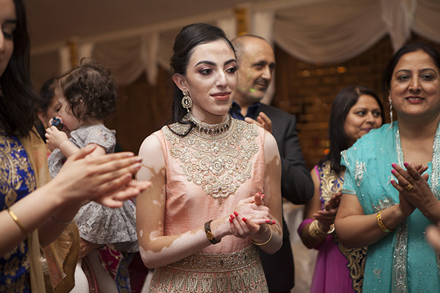 Dancing at an Indian party