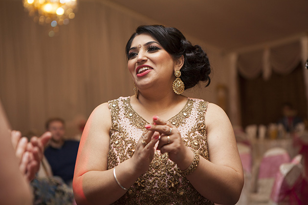 Dancing at an Indian birthday party