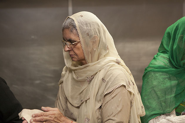 Indian woman making chapati